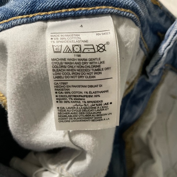 Old Navy Size Women’s 4 High Rise Curvy O.G. Straight Jeans - Picture 10 of 10